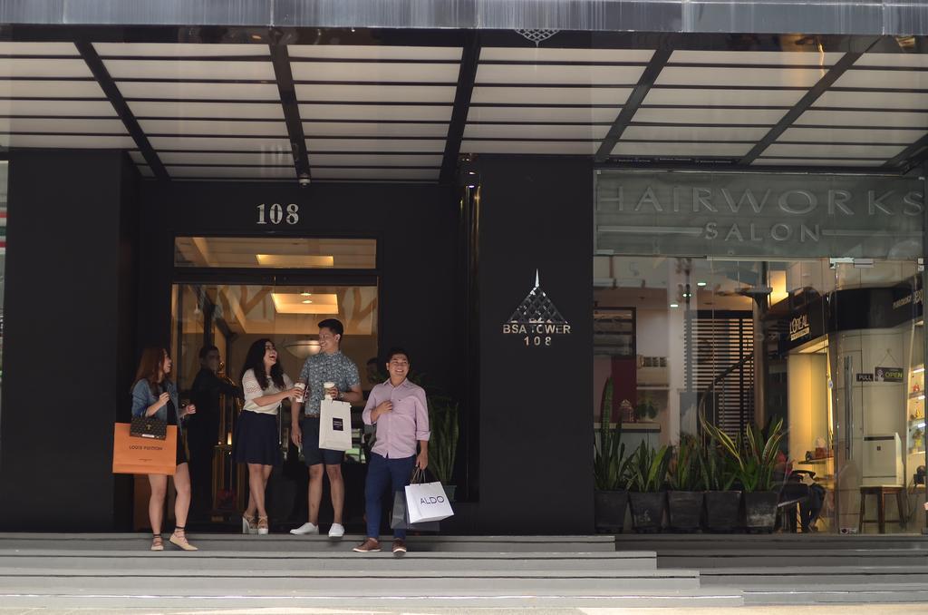 ماكاتي Bsa Tower Serviced Residences المظهر الخارجي الصورة